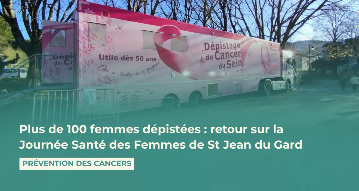 Plus de 100 femmes dépitées : retour sur la Journée Santé des Femmes à Saint-Jean-du-Gard